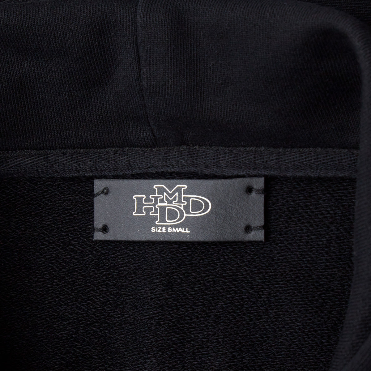 HMDD CRYSTAL ZIP UP (WASHED BLACK)