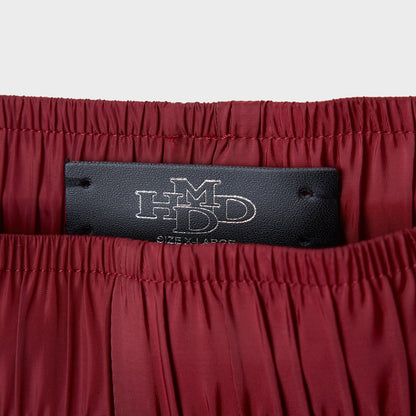 HMDD® NYLON HOLY SHORTS (BURGUNDY)