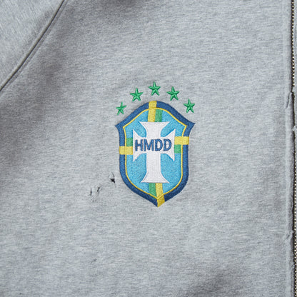 HMDD® L&F BRASIL ZIP UP (DESTROYED HEATHER)