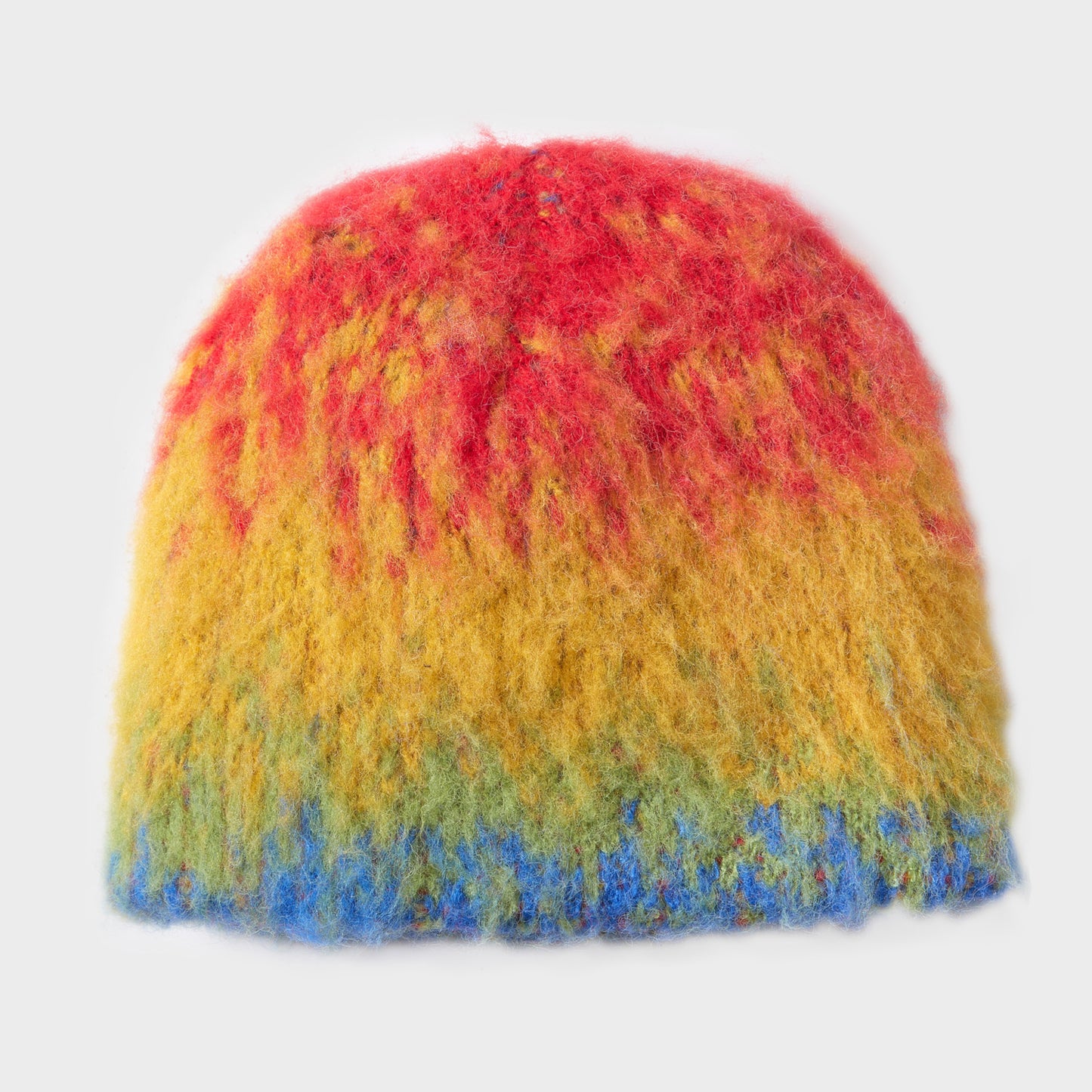 HMDD® MOHAIR RAINBOW BEANIE (RAINBOW)